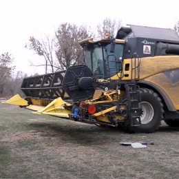 Пристосування для збору сої ПСН-9.1