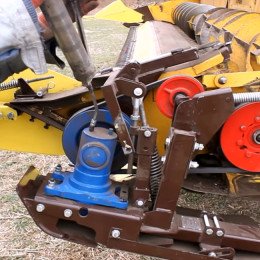 Пристосування для збору сої ПСН-7.6