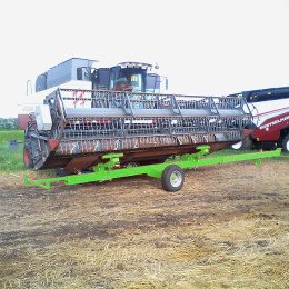 Візок для перевезення жатки 7,6 м