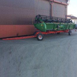 Візок для перевезення жатки 9 метрів