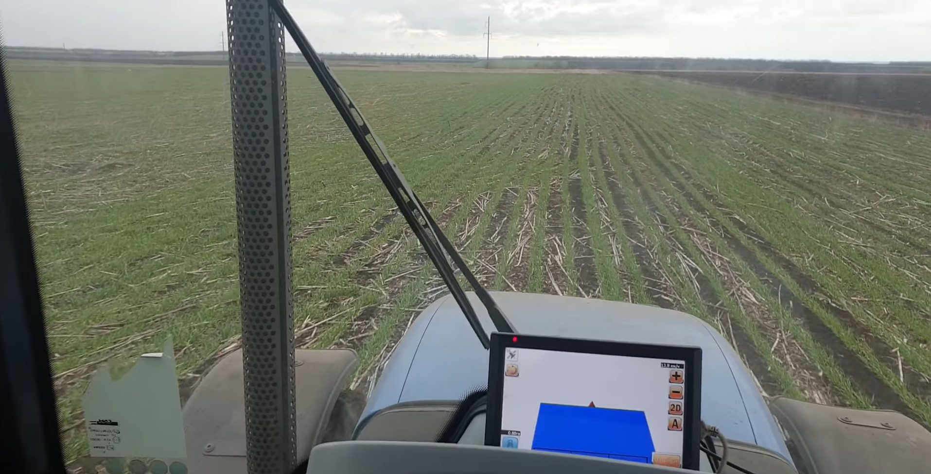 Інтерфейс агронавігатора Agricourse