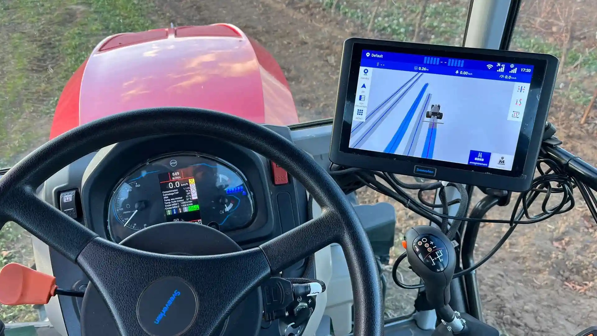 Система автоматичного водіння. Агронавігатор з підрулюванням