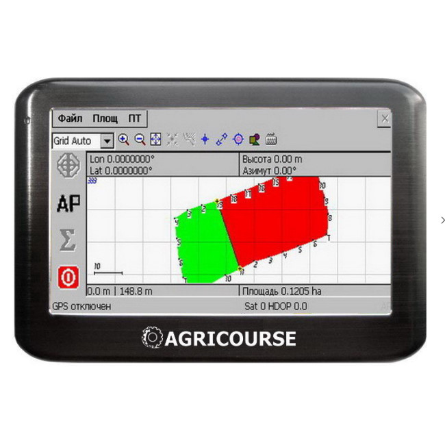 Вимірювання Поля з Використанням GPS