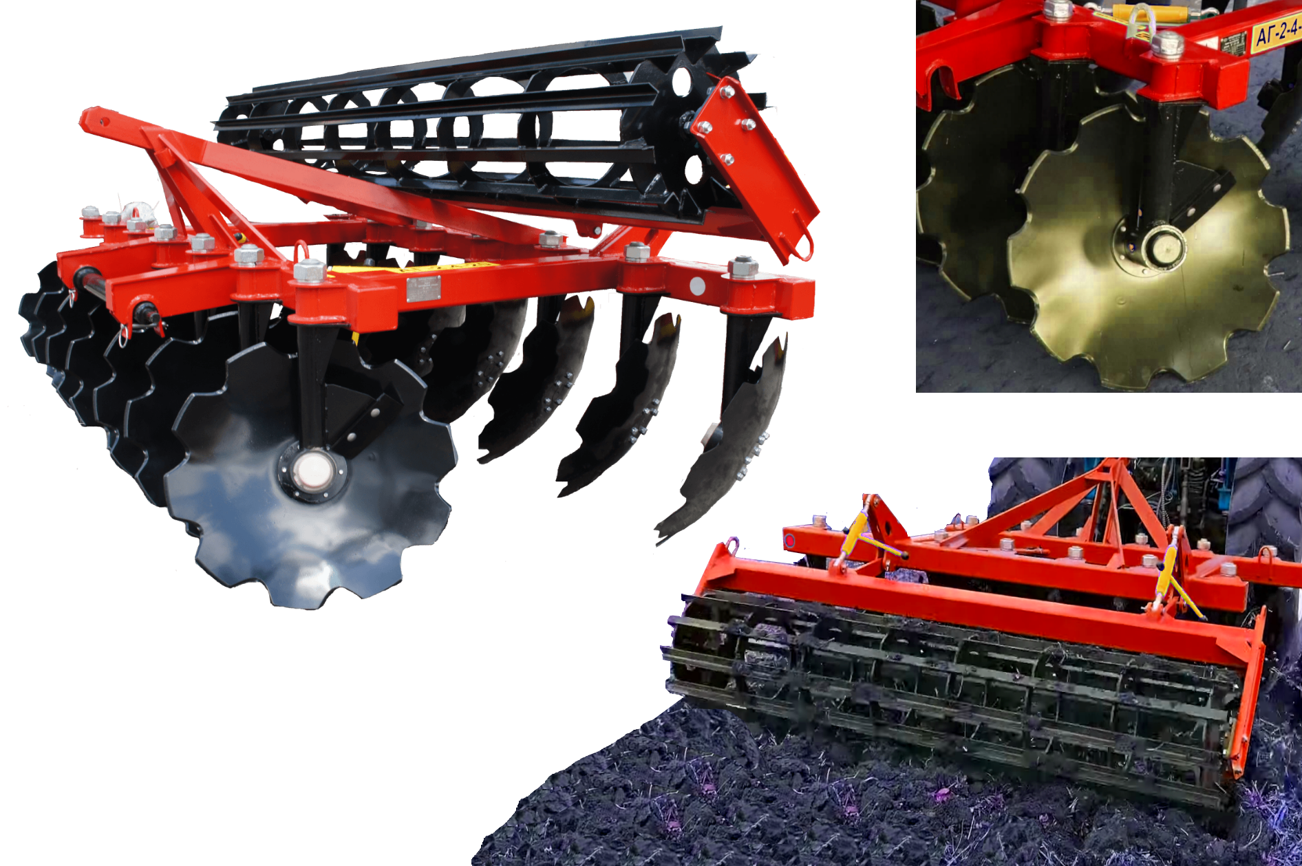 Дискова борона причіпна для МТЗ Чому Білоцерківмаз