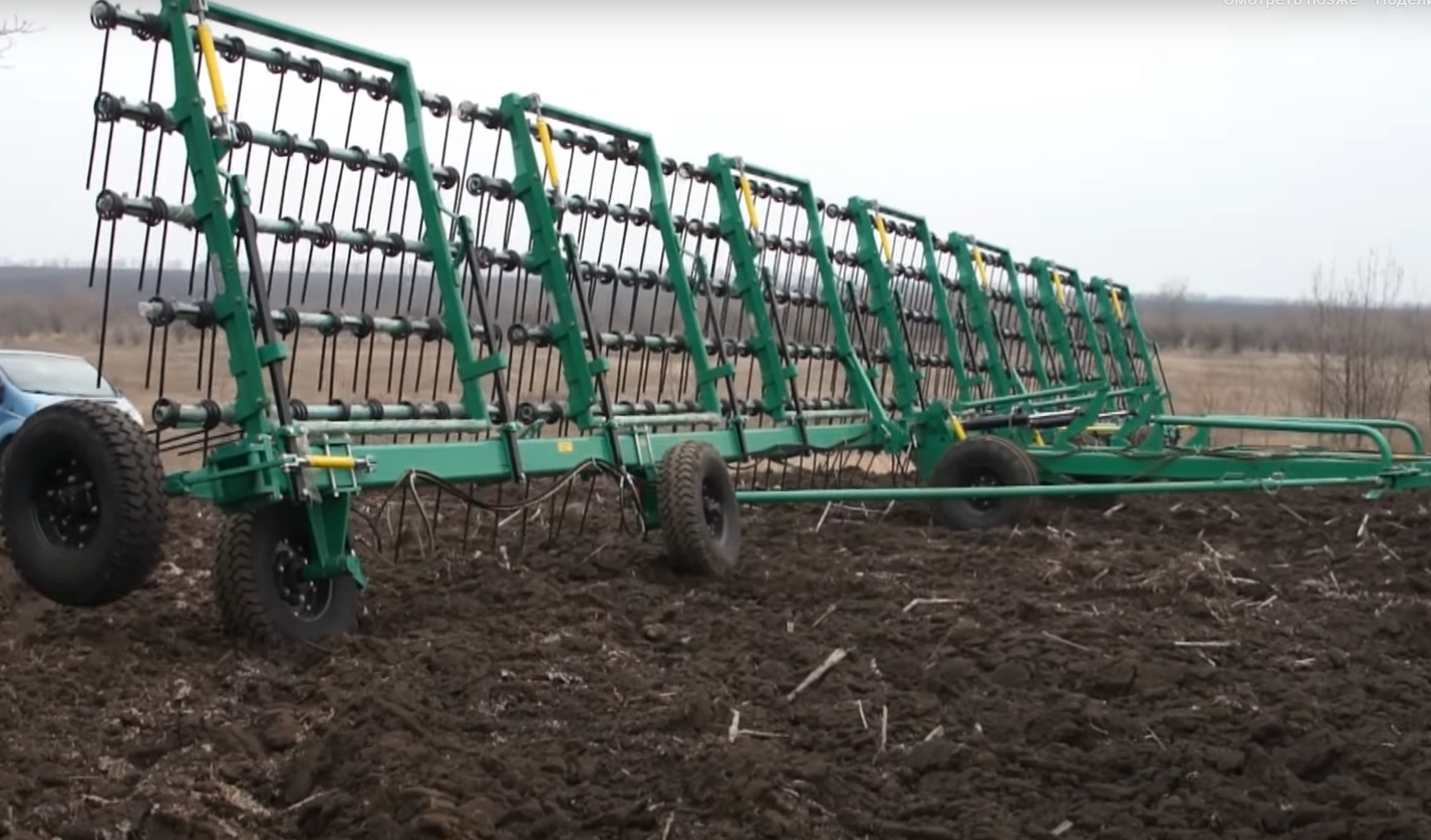 Борона пружинна